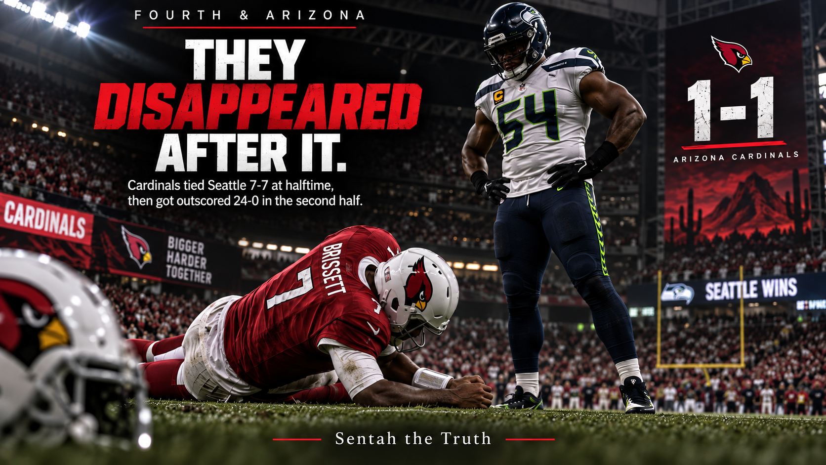 The Cardinals Didn’t Lose at Halftime. They Disappeared After It.